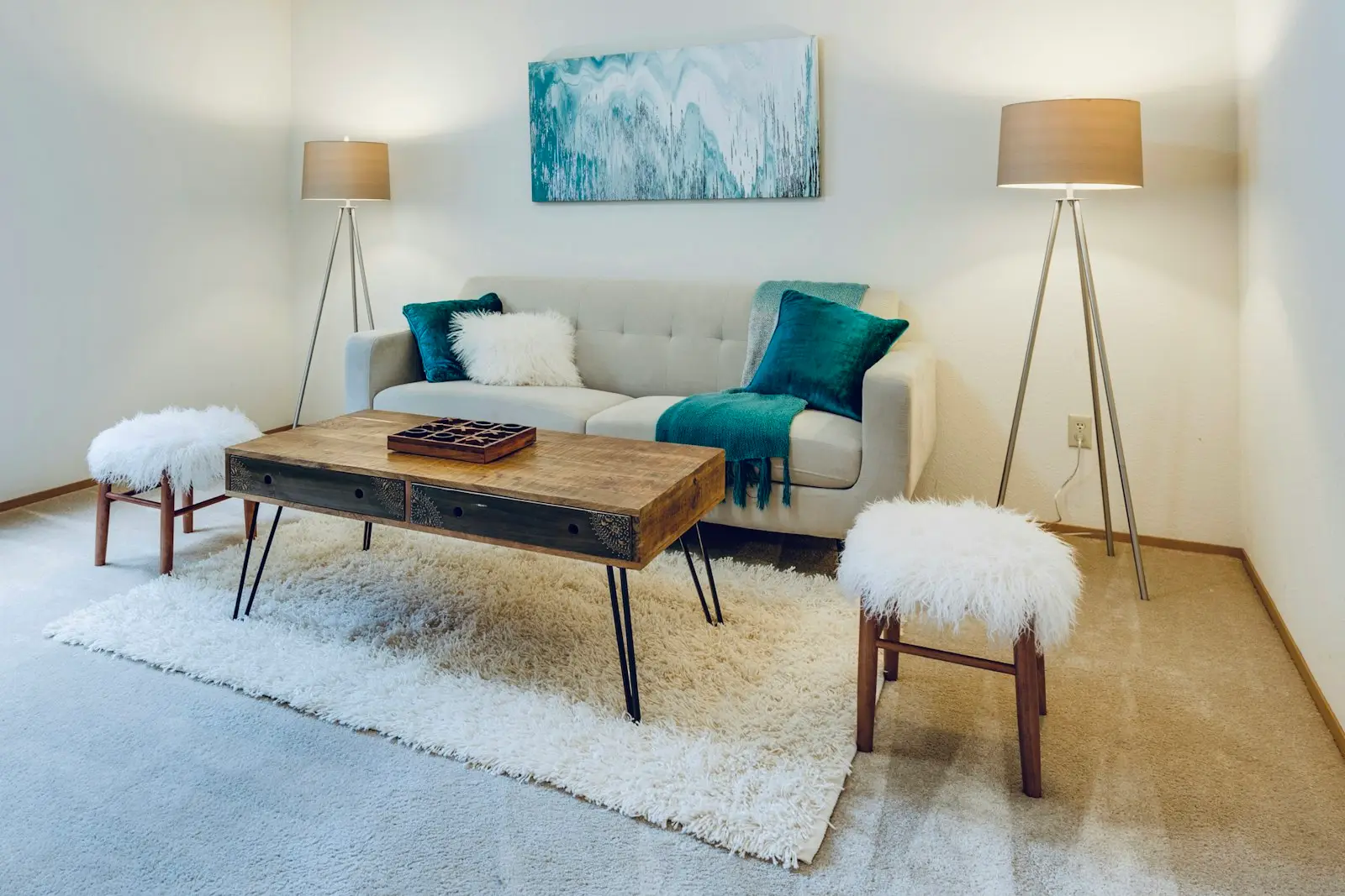 A clean, bright residential room. Sarasota.
