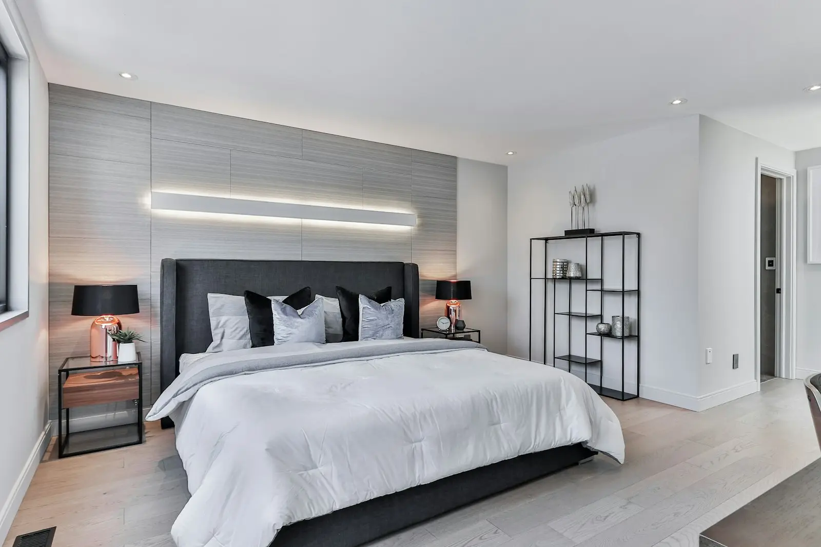 A clean, bright residential room. Sarasota.
