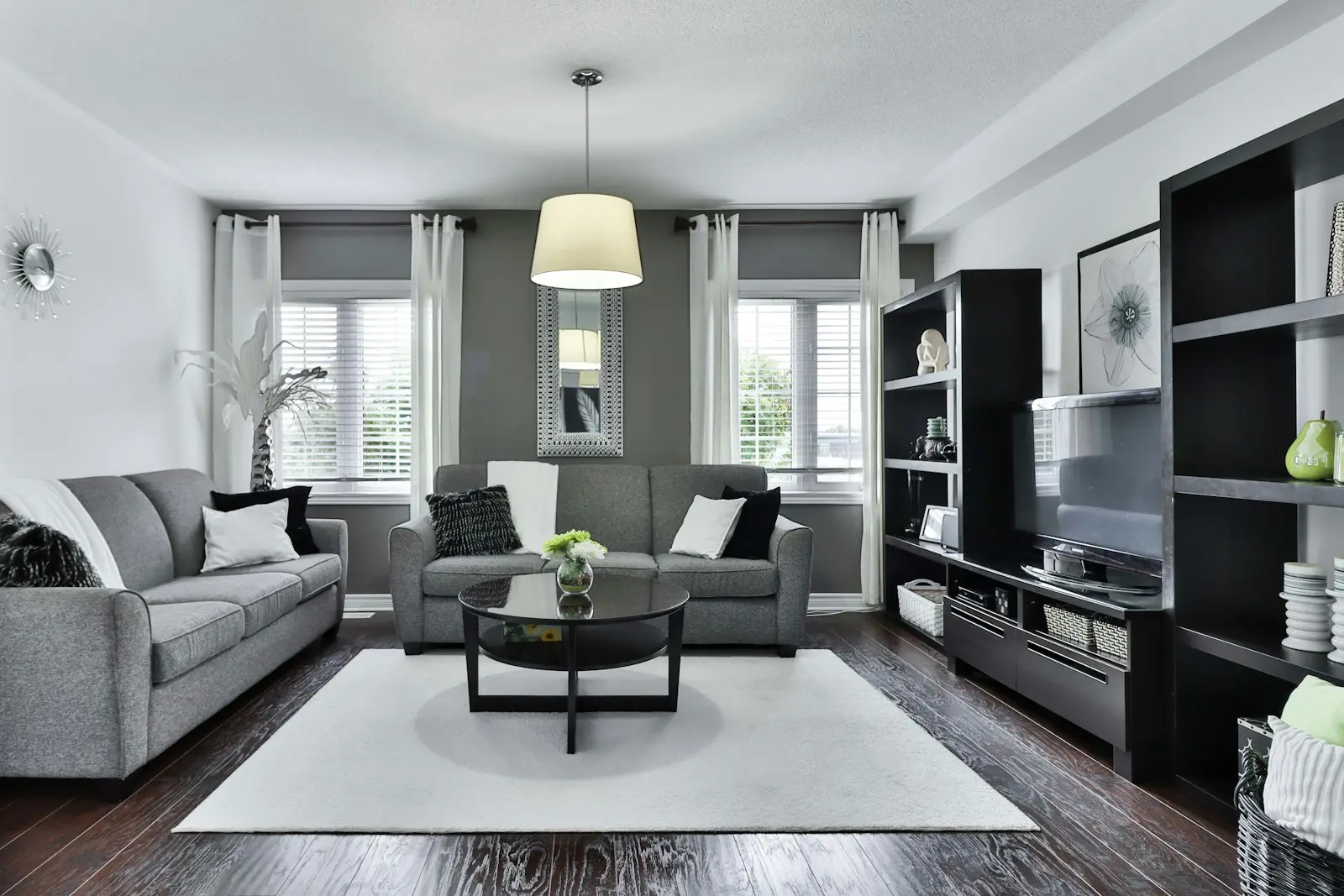 A clean, bright residential room. Sarasota.